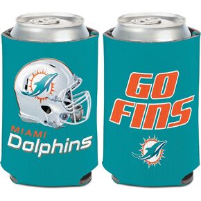 WinCraft Miami Dolphins Can Cooler Slogan Design