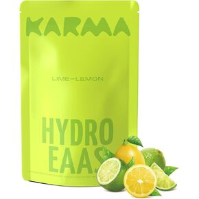 EAAs + Electrolytes Powder - 500mg Electrolyte Blend, 4.8g Essential Amino Acids, 2g Creatine - Post Workout Recovery Powder for Hydration and Muscle Stamina - 30 Servings, Lime Lemon