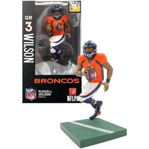 Imports Dragon Russell Wilson (Denver Broncos) NFL 6" Figure Series 3