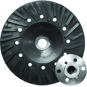وسادة دعم مطاطية 77145 من Century Drill & Tool، للاستخدام مع أقراص صنفرة من الراتنج مقاس 4-1/2 بوصة