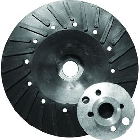 Century Drill & Tool 77145 Rubber Backing Pad, for Use with 4-1/2" Resin Sanding Discs