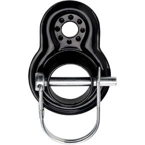 Coupler Attachment for Instep and Bike Trailers, Flat and Angled Coupler for a Wide Range of Bicycle Sizes, Models, and Styles (1-Pack)