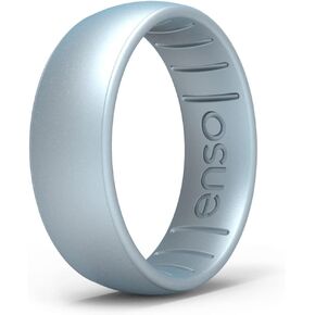 Enso Rings Elements Classic Silicone Ring - Diamond-Infused - 6