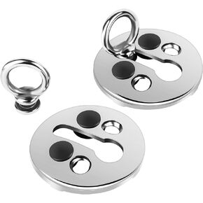 YUSOVE Boat Fender Lock Kit 316 Stainless Steel Fender Quick Release Clip, Boat Fender Hangers for Hanging Fenders, Pack of 2