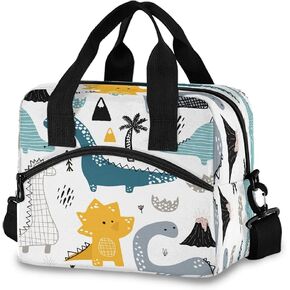 Ballerina Girl Lunch Bag for Kids Cute Ballet Insulated Cooler Lunch Box Large Capacity Lunch Organizer for Boys Girls