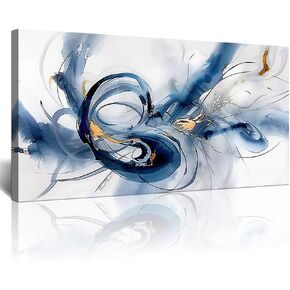 Lapremoly Canvas Prints Minimalism Decor Posters Wall Art For Living Room Large Wall Decor for Bedroom Abstract Painting Hang Pictures For Office Decoration Hotel Room Wall Artworks 20"X40"