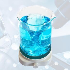 Magnetic Stirrer 200-3500rpm，Maximum stirring capacity 3000ml，Suitable for schools, work, or experimental projects，Laboratory Mini Magnetic Mixer Stirrer(No Heating)