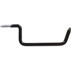 852158 Vinyl 6" Ladder Hook Black, 1-Pack