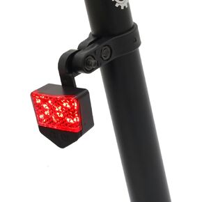 Bike Rear Light Bike Helmet Lights Waterproof, 6 Light Mode Options,Cycling Safety Taillight Accessorie
