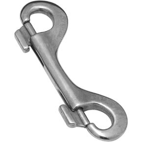 National Hardware N262-352 3160BC Double Bolt Snap in Stainless Steel