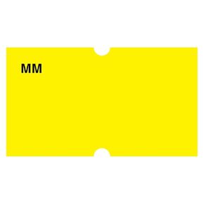 ملصق DayMark Date Coder فارغ قابل للإزالة، لمسدس تحديد خط واحد DM3 SpeedyMark 10، أبيض (عبوة من 8 بكرات)