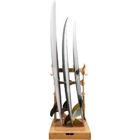 The Spirit Rack, Vertical Rack for Surfboards, Snowboards, Skis, Wakeboards - Up to 10 Feet Long Boards Storage & Display