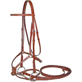 Figure 8 Fancy Stitch Bridle w/Laced Reins