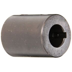 RC-075-KW4H@90 Black Oxide Plated Mild Steel Rigid Coupling, 3/4" Bore, 1-1/2" Outside Diameter, 2" Length, 5/16"-18 x 3/8" Set Screw