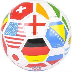 Full Sized World International Soccer Ball, mixed
