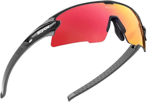 Polarized Cycling Glasses Sports Sunglasses for Men Women UV400 bicycle MTB Mountain Bike Glass with 3 Lenses in Saudi Arabia