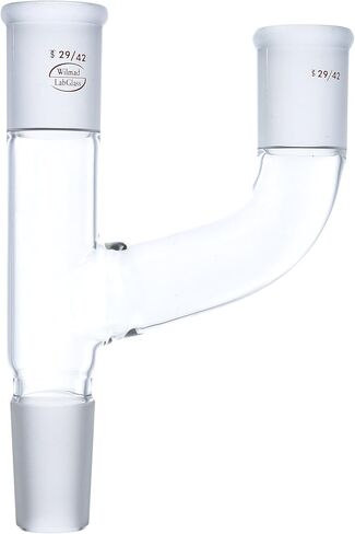 Wilmad-LabGlass LG-1550-102 Three-Way Claisen Adapter, Standard Taper 29/42 in Saudi Arabia