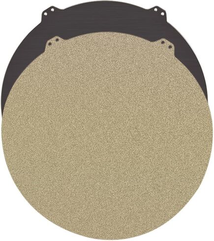 FYSETC Flsn Q5 Flexible Build System 220mm/8.66in Diameter Double-sides Textured PEI Powder Spring Steel Sheet Removable Build Plate with Sticker Base Compatible with Flsn Q5 Printer-Gold in Saudi Arabia