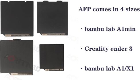AFP sheet(Not PEI sheet) Build Plate 185x185mm for Bambu Lab A1 Mini (Bambu Lab A1 Mini) in Saudi Arabia