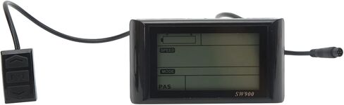 Electric Bike LCD Display, Electric Scooter SW900 LCD Display Meter with Waterproof Connector Electric LCD Display Meter for Electric Scooters in Saudi Arabia