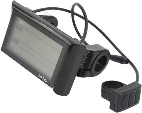 Electric Bike LCD Display, Electric Scooter SW900 LCD Display Meter with Waterproof Connector Electric LCD Display Meter for Electric Scooters in Saudi Arabia