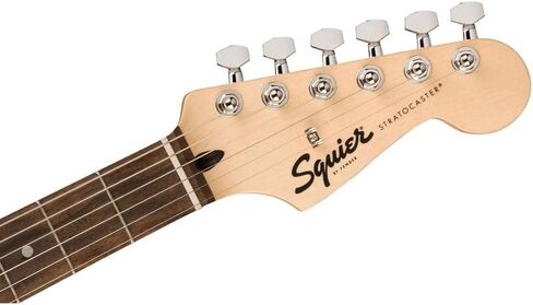 جيتار كهربائي Squier Sonic Stratocaster HT، تورينو أحمر، لوحة أصابع لوريل، حزمة Pickguard بيضاء مع حقيبة جيتار كهربائي FE620، 351 قطعة جيتار كلاسيكية، وكابل مستقيم/زاوية in Saudi Arabia