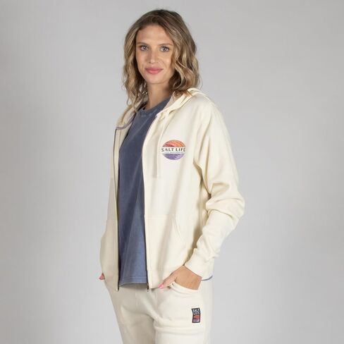 Salt Life Women's Saltsations Zip Front Hoodie in Saudi Arabia