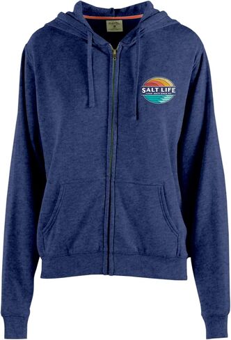 Salt Life Women's Saltsations Zip Front Hoodie in Saudi Arabia