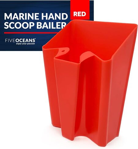 Five Oceans FO2149 Small Marine Red Dinghy Bailing Scoop, 1L in Saudi Arabia