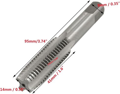 YXQ 14 مم × 2.0 مم تفتق وقابس متري M14 × 2.0 مم الملعب، حزمة من 3 in Saudi Arabia