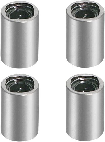 Aopin LM5UU Cylinder Linear Motion Ball Bearing, ID 5mm, OD 10mm Linear Ball Bearings Sae52100 Carbon Steel, 4 Rows of Steel Balls, Great for CNC, 3D Printer, Linear Rail Guide 4 PCS in Saudi Arabia