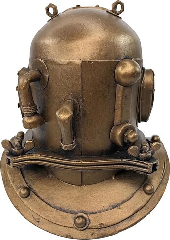 خوذة غوص معدنية من بيرفوتال، ساعة مكتبية، ديكور منزلي، إبداعية، غير موقوتة، تعمل بالبطارية in Kuwait