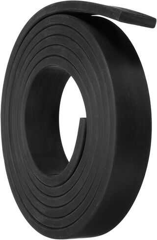 لفائف مطاط النيوبرين من uxcell مقاس 3/16 بوصة طول × 0.8 بوصة عرض × 5 بوصة طول شريط ختم مطاطي صلب من أجل الحشية والحرف اليدوية والوسادات والأختام والحماية in Kuwait