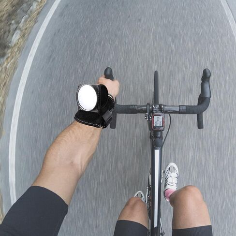 BESPORTBLE Bike Mirror Cycling Wrist Band Rear View Mirror Adjustable Bicycle Rear View Mirror in Saudi Arabia