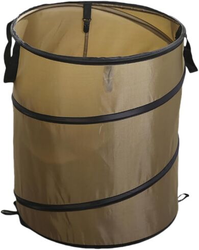 Portable Trash can,Pop Up Trash Can, camper trash can,collapsible trash can,for Camping Garbage Can Collapsible,Clothes and Toys Recycle bin (Black) in Saudi Arabia