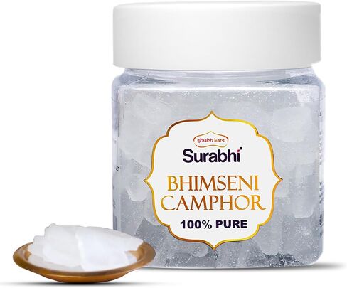 Shubhkat Bhimseni 100% Pure Camphor 100 gm in Saudi Arabia
