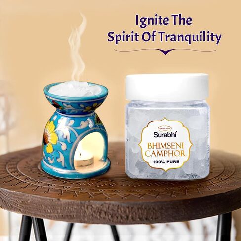 Shubhkat Bhimseni 100% Pure Camphor 100 gm in Saudi Arabia