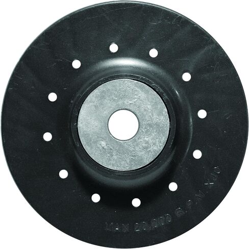 وسادة دعم مطاطية 77145 من Century Drill & Tool، للاستخدام مع أقراص صنفرة من الراتنج مقاس 4-1/2 بوصة in Kuwait