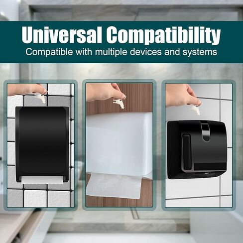14pcs Paper Towel Dispenser Keys with 14 Key Rings, Premium Toilet Paper Key Metal & Plastic Paper Towel Holder Key Compatible with Georgia Pacific Paper for Professional Maintenance in Saudi Arabia