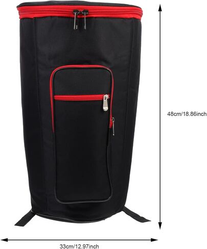 ERINGOGO طقم الطبل الأفريقي، الطبل الأفريقي الناقل قرع دربوكة الطبل الأفريقي حقيبة حمل Djembe Case Djembes Bag 8in African Drum Gig Bag Maracas المحمولة السفر أكسفورد القماش الدف in Saudi Arabia