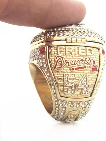 ATL 2021 Braves 54 FRIED Christmas gift Series Cubs World Replica Champions ring set Atlanta Championship Rings with Wooden box Gifts Women Mens kids Boys Fathers in Saudi Arabia