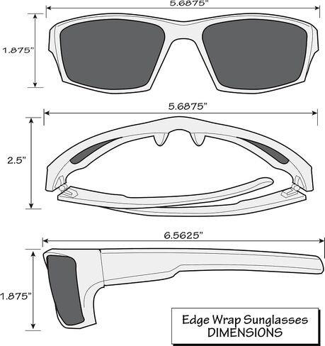Siskiyou NFL Sports Fan Shop New Orleans Saints Edge Wrap Sunglass and Bag Set, One Size, Team Color in Saudi Arabia