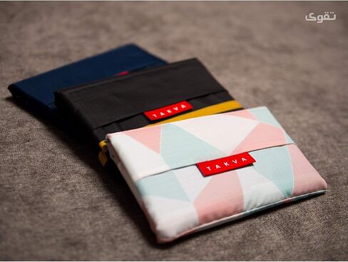 TAKVA The Pocket Sejadah™ | سجادة صلاة محمولة قابلة للطي للسفر، مقاومة للماء، هدية رمضان/العيد، هدية مثالية للمسلمين، بحجم الجيب (تصميم في اليابان، صنع في تركيا) in Kuwait