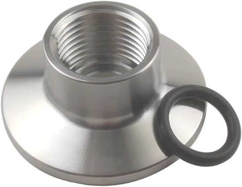 1.5 "ثلاثي المشبك إلى G5/8" محول أنثى لصنبور البيرة الصحية SS304 الفولاذ المقاوم للصدأ ثلاثي البرسيم محول موصل تجهيزات الأنابيب مع EPDM O-حلقة in Kuwait