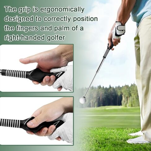 مدرب جولف سوينغ قابل للسحب، مدرب قبضة جولف لليد اليمنى لتدريب قوة وإيقاع جولف سوينغ in Kuwait