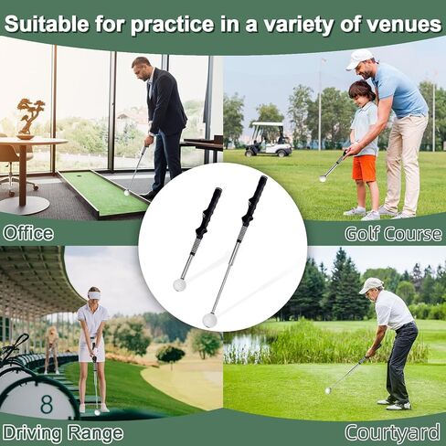 مدرب جولف سوينغ قابل للسحب، مدرب قبضة جولف لليد اليمنى لتدريب قوة وإيقاع جولف سوينغ in Kuwait