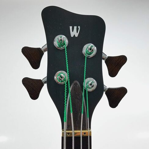 GHS Strings GHS Balanced Nickels 4 Bass Strings Light Gauge (37.25" Winding) (4L-NB), Silver in Saudi Arabia