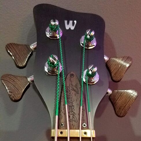 GHS Strings GHS Balanced Nickels 4 Bass Strings Light Gauge (37.25" Winding) (4L-NB), Silver in Saudi Arabia