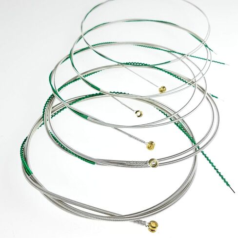GHS Strings GHS Balanced Nickels 4 Bass Strings Light Gauge (37.25" Winding) (4L-NB), Silver in Saudi Arabia