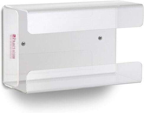 Clear Acrylic Glove Box Holder, Wall Mount Horizontal or Vertical in Saudi Arabia